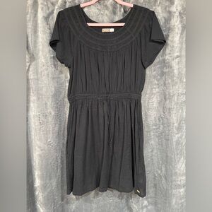 Roots Cotton Black Dress